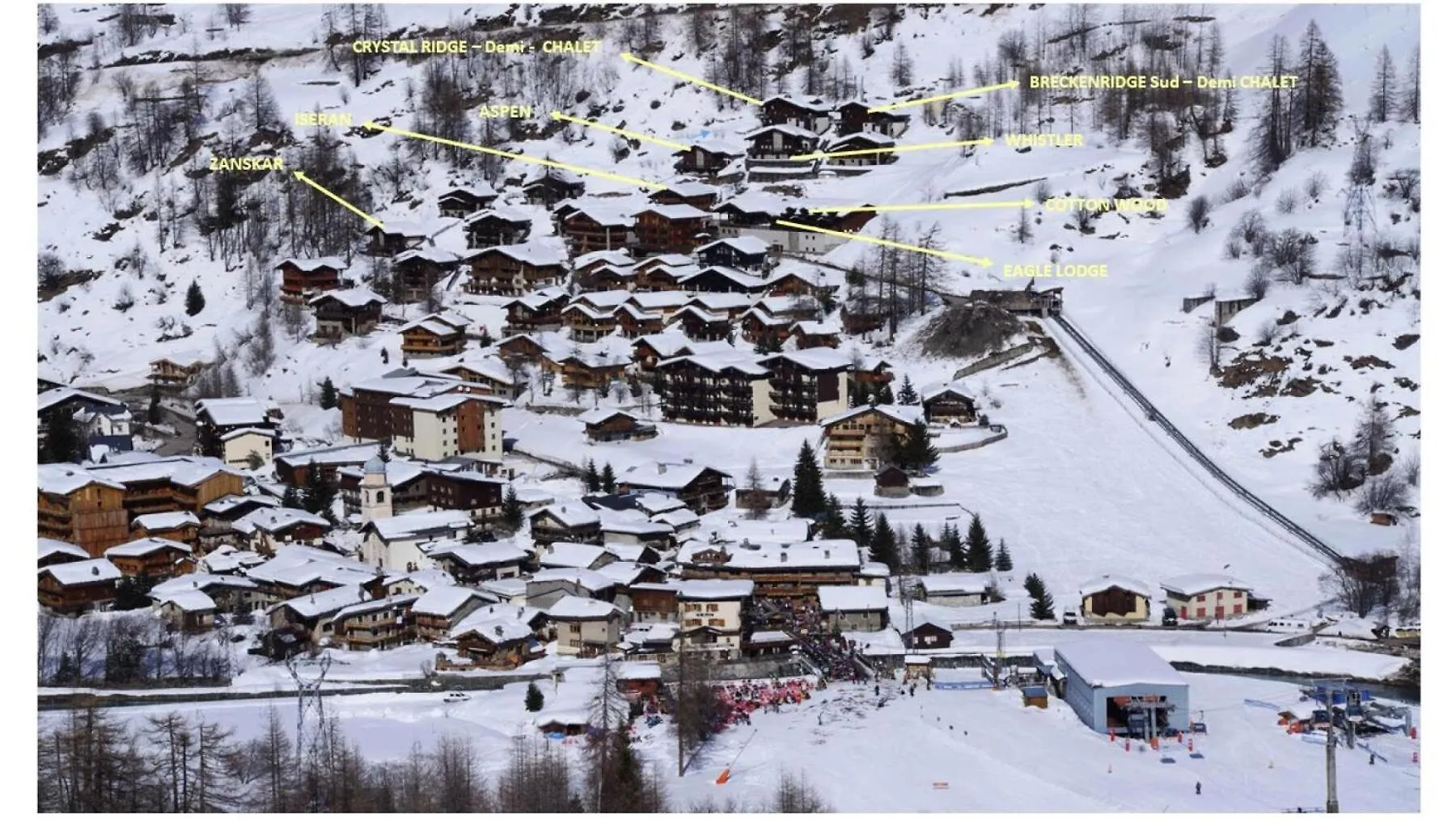 Chalet Crystal Ridge - Chalet - 129M2 - 6 Chambres, 6 Salles De Bain Mae-3406 Les Boisses 0*,